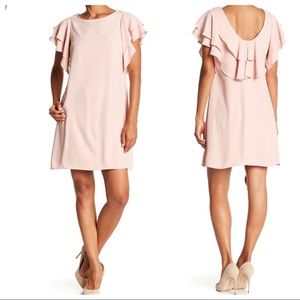 ABS Collection Ruffle Trim Dress